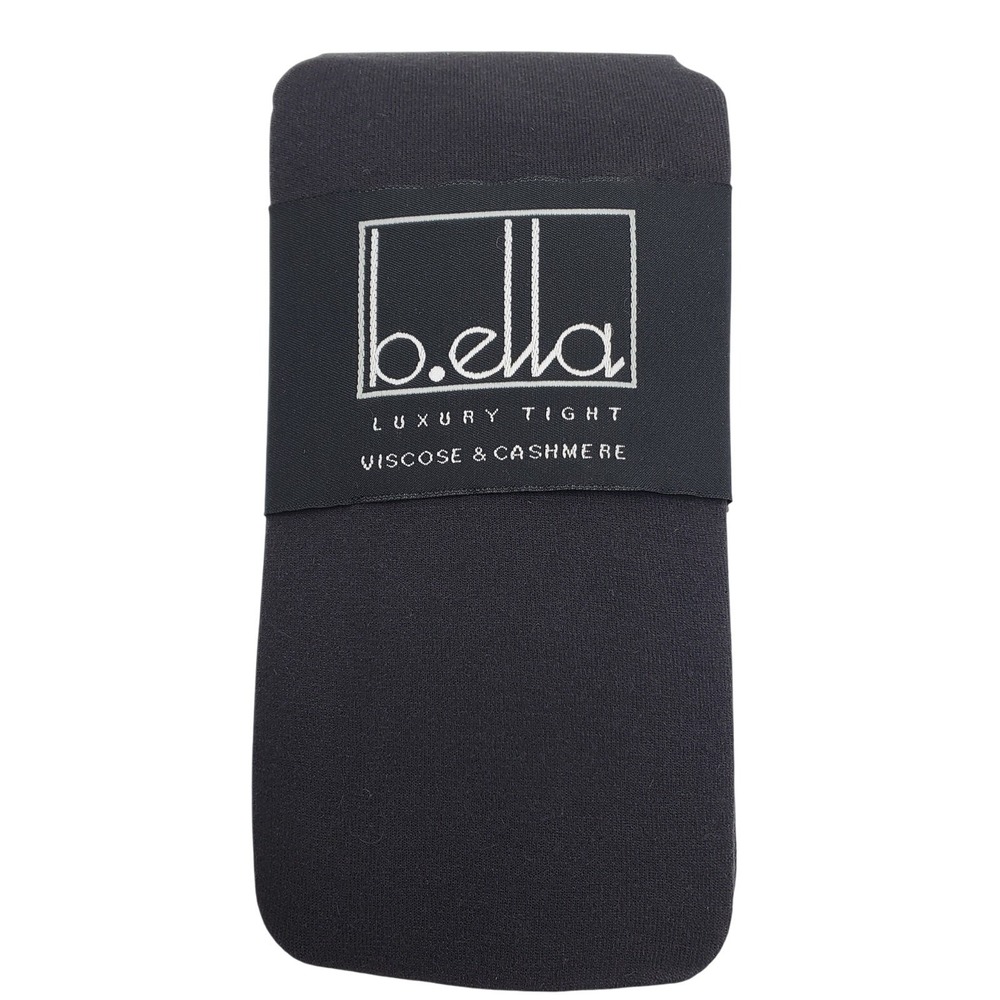 Gray Cashmere Blend Tights TALL Graphite Opaque B.ella Georgia Footed Fall New T